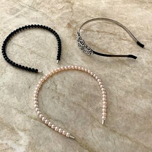 3 Luxury Headbands 
